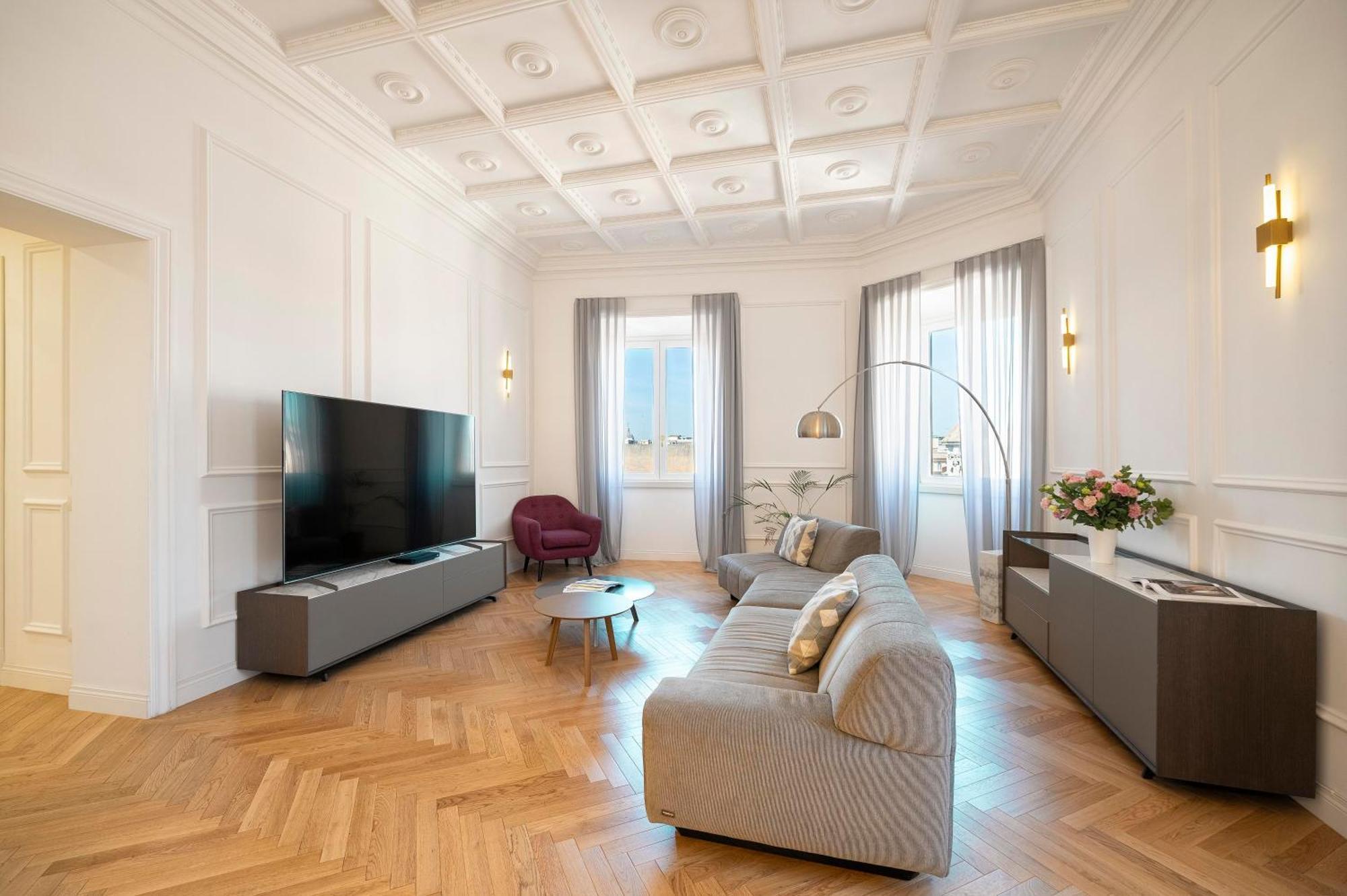 Apartamento Sjr Luxury Trevi Fountain